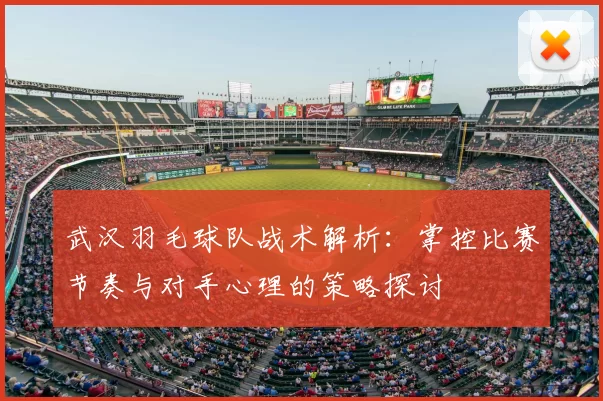 武汉羽毛球队战术解析:掌控比赛节奏与对手心理的策略探讨