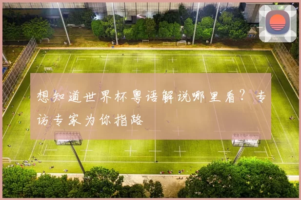 想知道世界杯粤语解说哪里看？专访专家为你指路