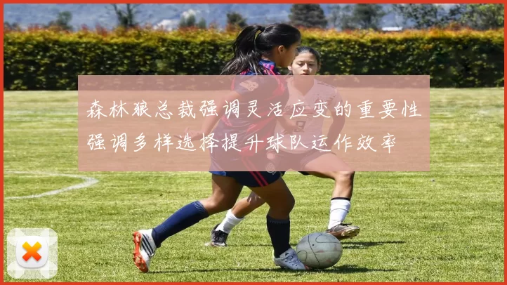 森林狼总裁强调灵活应变的重要性强调多样选择提升球队运作效率