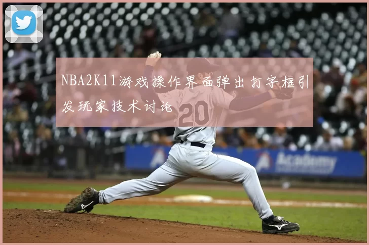 NBA2K11游戏操作界面弹出打字框引发玩家技术讨论